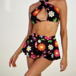 New 2 piece Rave outfit